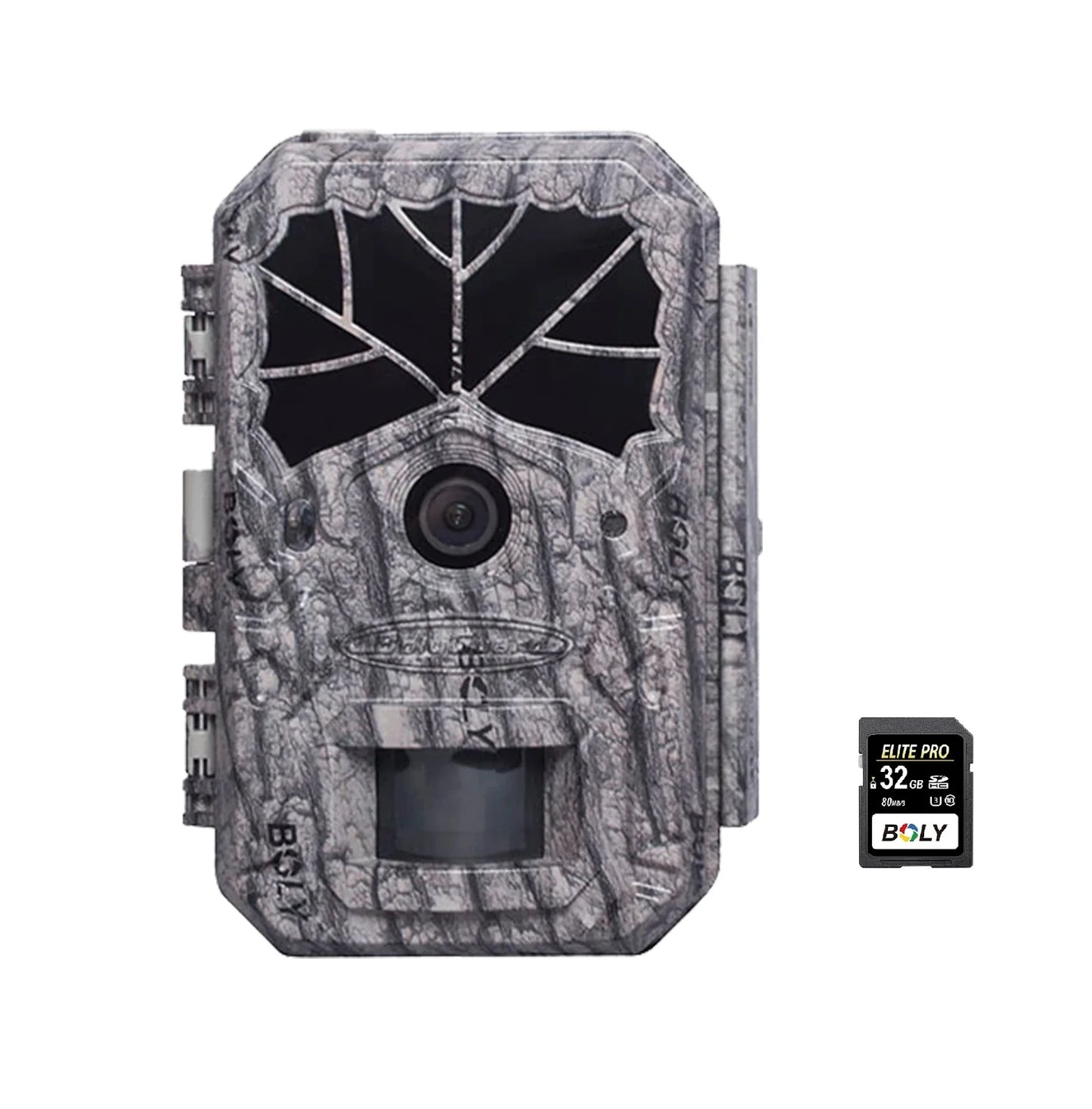 BolyGuard BG636-K Trail Camera 64MP 1080P Wildlife Hunting Camera 16MP Sony Sensor IP68 940nm No-Glow IR Night Vision,gift SD