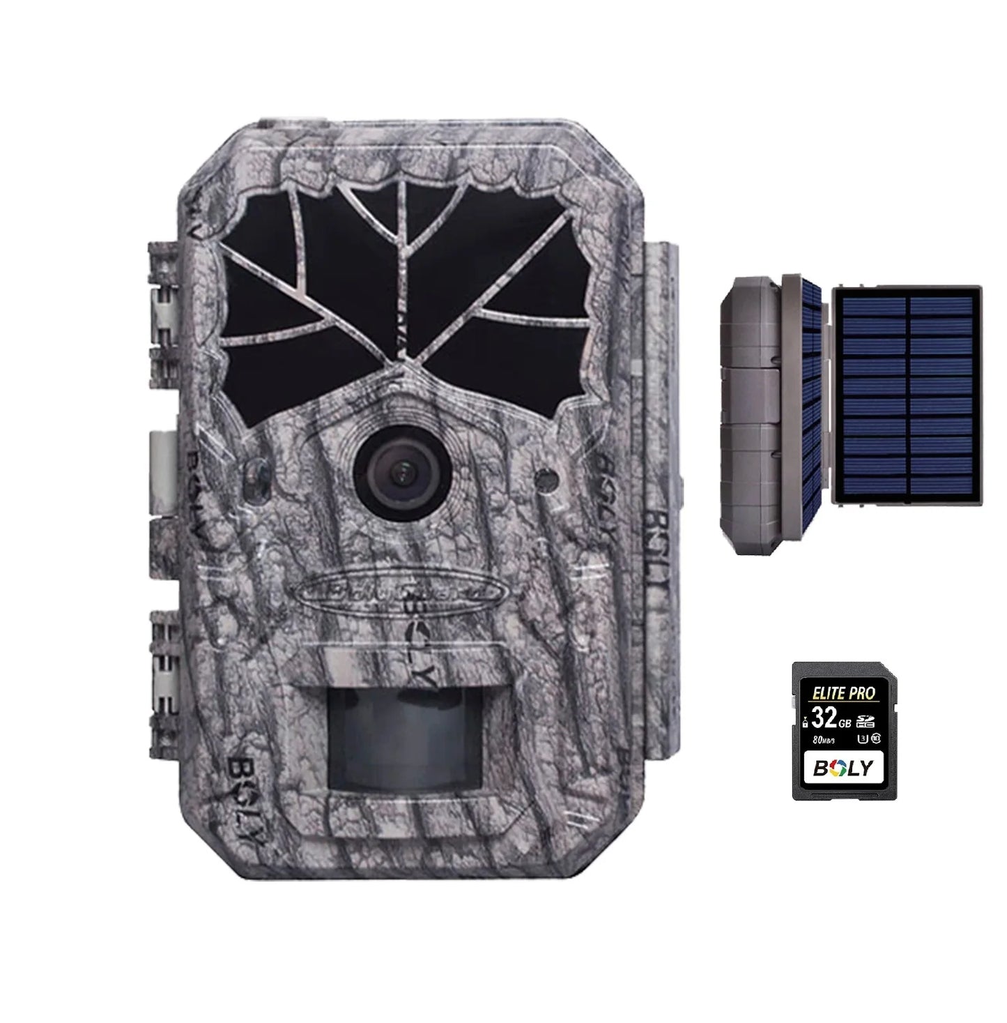 BolyGuard BG636-K Trail Camera 64MP 1080P Wildlife Hunting Camera 16MP Sony Sensor IP68 940nm No-Glow IR Night Vision,gift SD