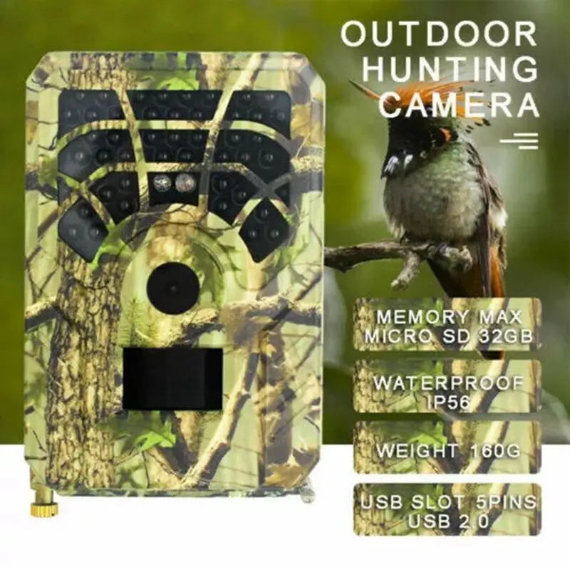 Professional Hunting Camera 16MP 1080P Night Version Trail Infrared Wild Camera Trap 0.8s Trigger Hunt Cameras Hot
