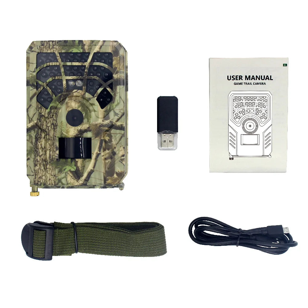 Professional Hunting Camera 16MP 1080P Night Version Trail Infrared Wild Camera Trap 0.8s Trigger Hunt Cameras Hot